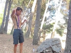 Handsome Amateur Jerks Off And Cums Outdoors - Danny Bianchi
