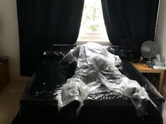 Nuclear Plastic/PVC Air Fed Suit Inflation Wank