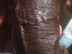 TAKING A SUN BATH, MAKING MY DICK BLACKER
