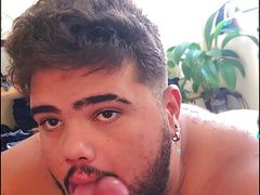 chubby gay gives his friend a super wet blowjob Xven1ciu