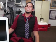 Casting straight anal drilled by black agent