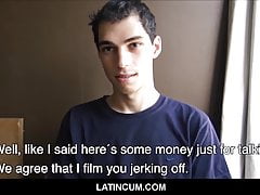 Skinny Amateur Latino Delivery Boy Cash To Fuck Stranger