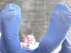 Big Blue Socks