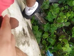 Sentado en la escalera