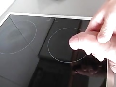 He cums on his hob
