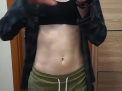 Cute Horny Femboy Plays With Himself