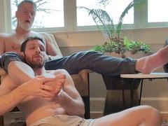 Dads, gay foot fetish, step dad and step son