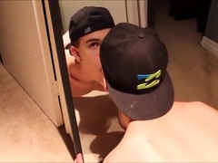 A Boy, A Dildo And A Mirror