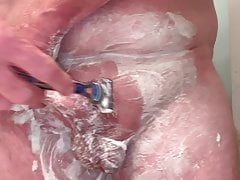 Shaving Big Cock