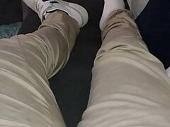 Suit socks ( male feet )
