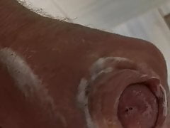 Shower handjob