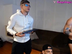 Sugar candy licking live on Gaystoys.com