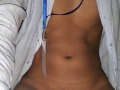 Naughty Asian boy Pu Joy puts on a show for guys