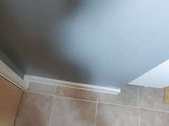 Teen wanking his cock