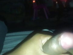 Jacking off my black dick