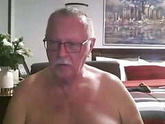 Daddy cums on cam