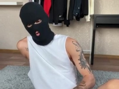The Tatted Hooded Robber Milks Off.