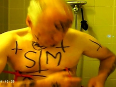 Satan Slave Gets A Satan Enema