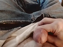Massive 18 spurt load turns my chest into a glazed donut