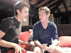 2 Young student 18+ Masturbates And Suck For The First Time