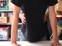 Two Hung Guards Banging And Spitroasting Young Punk - YOUNGPERP.COM