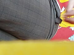 I seen my friend Big Cock when he down his pants outdoor