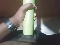 Bottle gourd fucking boy