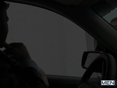 STUDS - Married Boy Colby Jansen Picks Up His Favourite Boy Jerk Hunter For A Hasty Poke In His Van