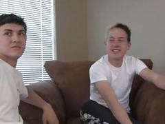 Gay amateur gets ass fucked for the first time