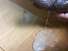 Oozing out a watery load