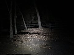 Asian night public anal masturbation ejaculation