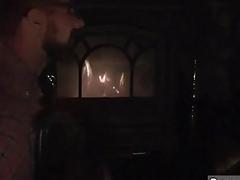 Gay twink teased and jerked off by a dashing stud