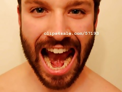 Tongue Fetish - Mick Tongue Video 3