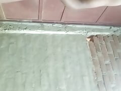 Fucking with cock inserted in bottle