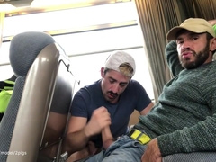 Baal Two Guys Wanking In The Train