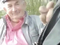 Grandpa in park 4