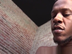 Twink skull fucked by big black cock