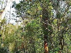 Running naked in the forest, funny dick swinging around.SEX