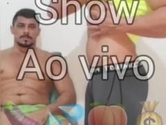 Peralta and Thiago live fuck - red panties, blowjob, rimming