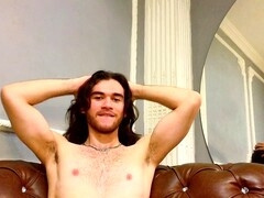 Young dildo, solo, white twink