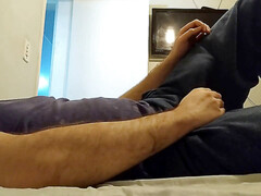 Big dick, getting off, gay masturbation