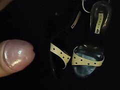 Cum on those sandals