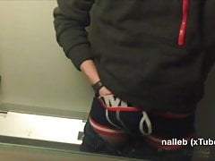 Jerking off in a german train (ICE)
