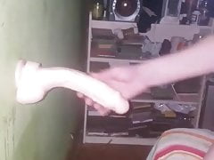 Crossdresser toy fuck