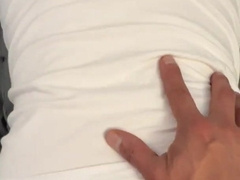 I give my femboy numerous backside ejaculations before spunking on his coochie