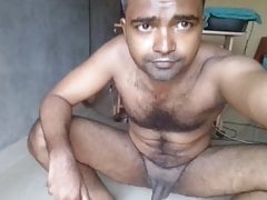 mayanmandev showing his naked hairy body part 27