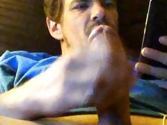 Str8 stroking cock to cumshot