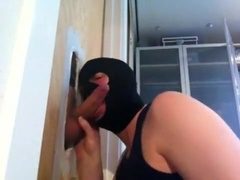 Uncut Grad student 18+ Fucks the Gloryhole Hard