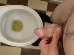 Evening Pissing and litle Play with Dick before going to bed 4K