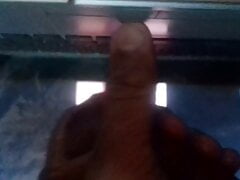 Cumming on Kristle's ass
